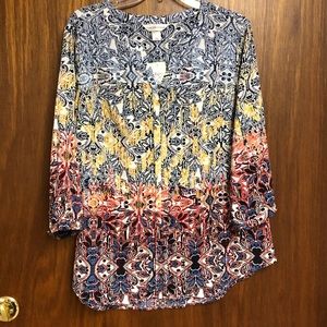 NWT Christopher & Banks size large top